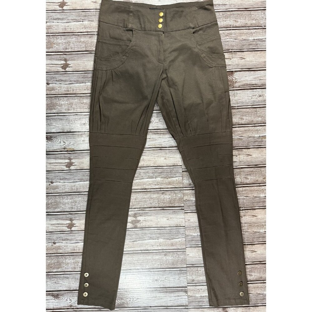 SKINGRAFT Jonny Cota moto Pants color brown NWOT $235